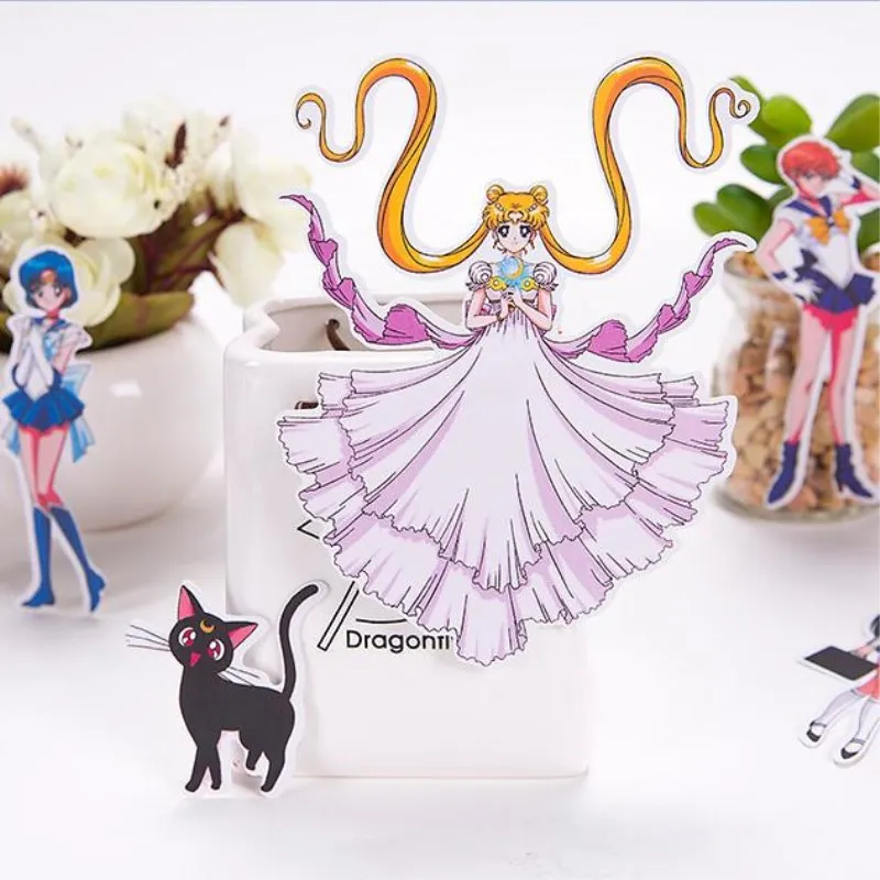 Kawaii Мультфильм Красочные цветы венок бумажная наклейка для творчества