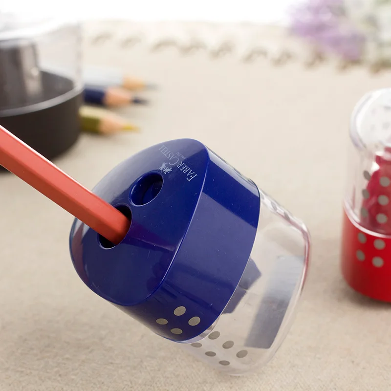 Точилка для карандашей Faber 1 шт. точилка с двойным отверстием 1831