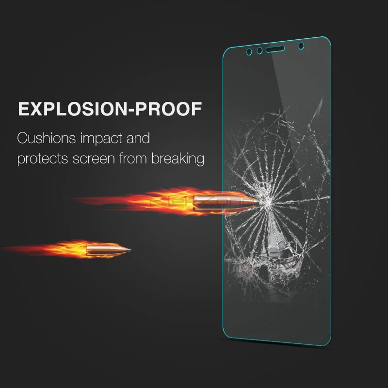 Закаленное стекло 9H с нанопокрытием для экрана телефона Huawei Honor 7A Pro HD защитная