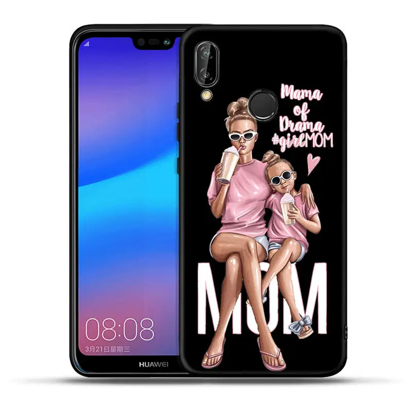H1506 Для huawei Mate10 20 Lite Pro P9 P10 P20 P8 Lite P20 P30 Pro P Smart модный семейный супер мама и папа мальчик девочка чехол для телефона - Цвет: H1506