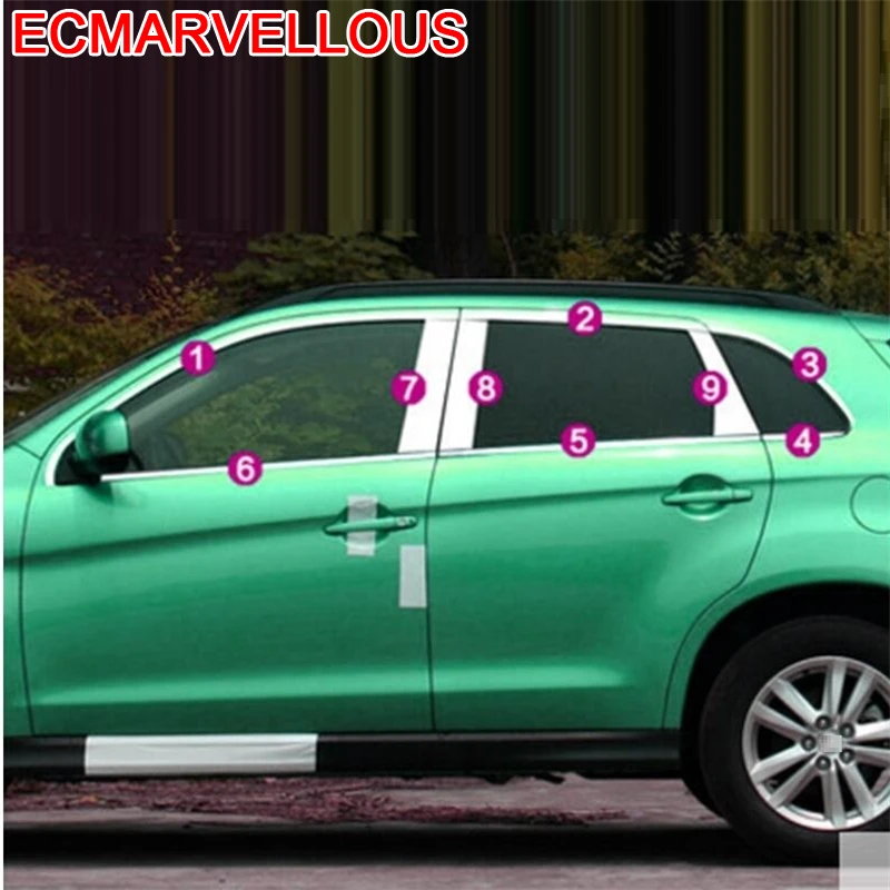 Coche Araba Aksesuar Accessori Auto Sticker Exterior Car Decoration Accessories Window Control Panel Body FOR Mitsubishi ASX