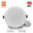 Светодиодный светильник Tuya с поддержкой Wi-Fi, 5,5, 6 дюймов