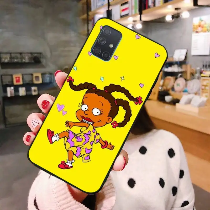 

NBDRUICAI Cute Anime Rugrat Soft Rubber Phone Cover For Samsung Galaxy A21S A01 A11 A31 A81 A10 A20E A30 A40 A50 A70 A80 A71 A51
