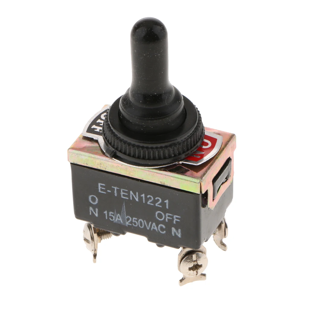 Водонепроницаемая крышка металлический тумблер клавишный ВКЛ./ВЫКЛ. 15А 250В