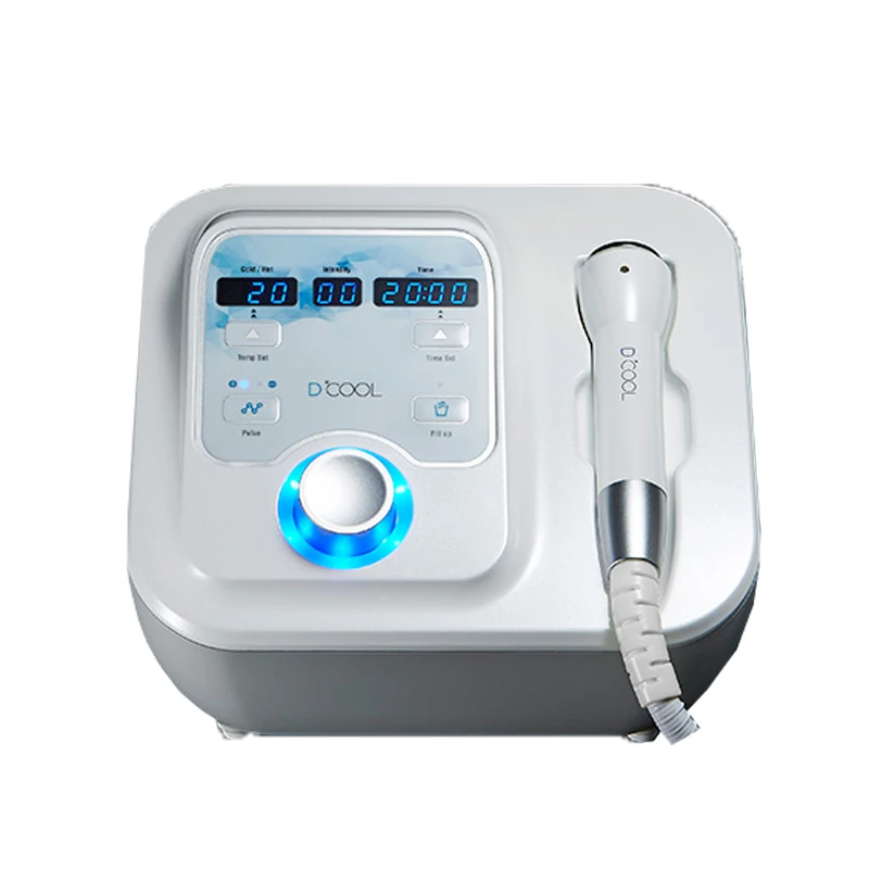 

D COOL cool and hot electropration face lift machine shrink pores skin tightening wrinkle removal beauty machine