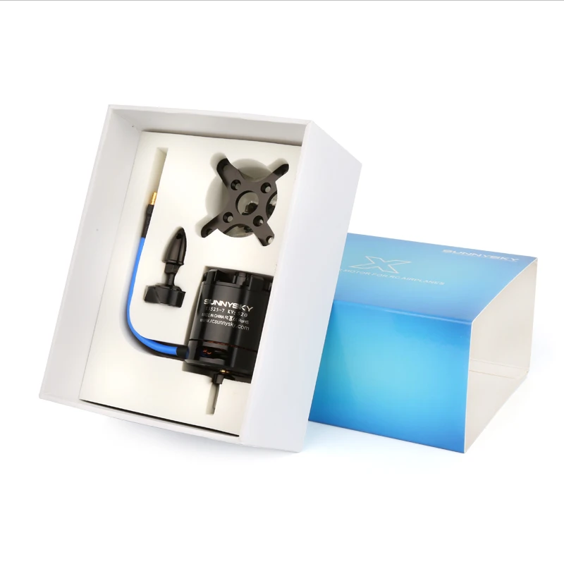 Оригинальный бесщеточный двигатель Sunnysky X3525 520kv 720kv 880kv для неподвижного крыла 50E, 3D неподвижного крыла 2,2 кг