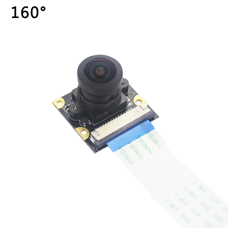 160 8MP камера для Nvidia Jetson Nano 160 ° 220 ° FOV IMX219 фокусное Регулируемая 3280 × 2464 1080p30/720p60/640×480p90 модуль видеокамеры - Цвет: 160