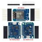 Макетная плата WeMos D1 Mini Pro V3.0 NodeMcu, 4 Мб16 Мб байт, плата с Wi-Fi Интернет для вещей на базе ESP8266 CH340G Nodemcu V2, 1 шт.