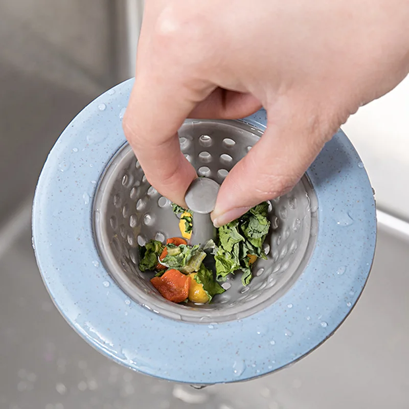 Бытовой кухонный Силиконовый Фильтр для раковины аксессуары ванной комнаты сток