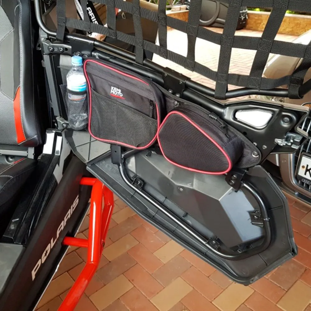 UTV L& R пассажирские боковые сумки для хранения дверей для Polaris RZR 1000