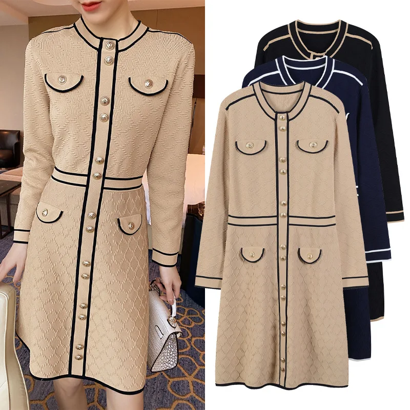 

Runway Dress 2021 Sweater Dress Fall Dress Celebrity Dresses Designer Clothes Prom Wedding Dresses Ropa Muje Chic Mode Femme