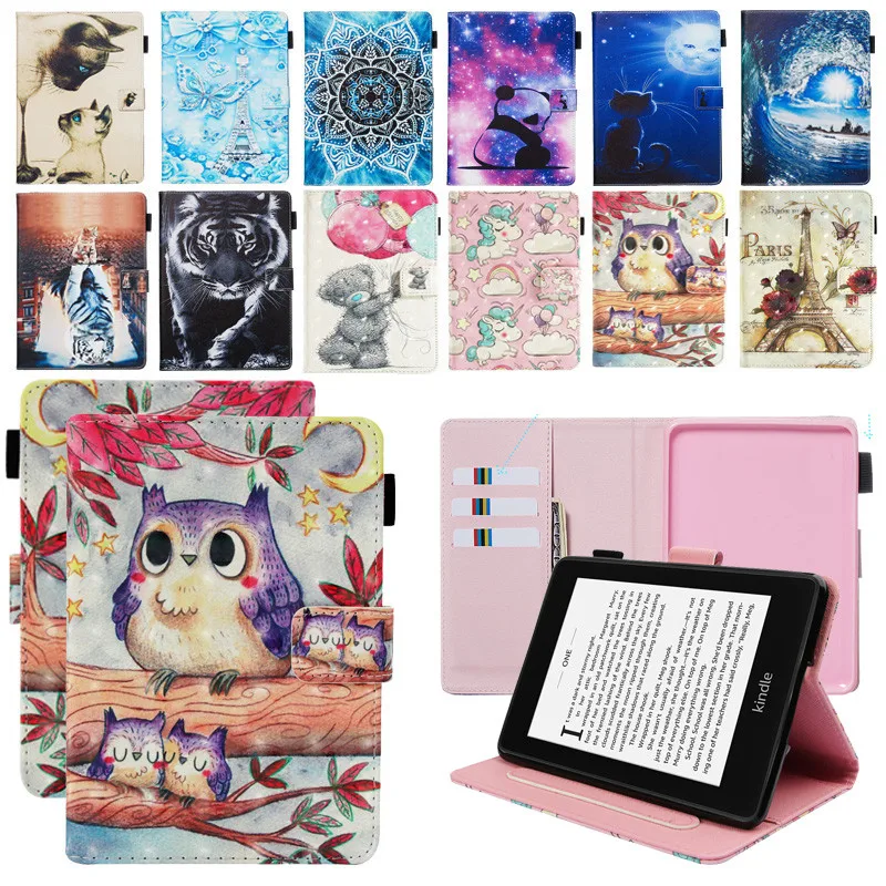 Чехол для Amazon Kindle Paperwhite 1 2 3 4 2015 2017 6 дюймов искусственная кожа умный чехол