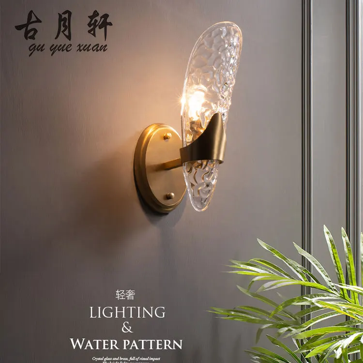 

vintage hanglampen bedroom light wall lamp crystal wood aisle living room dining room lampara pared espelho wall lamp