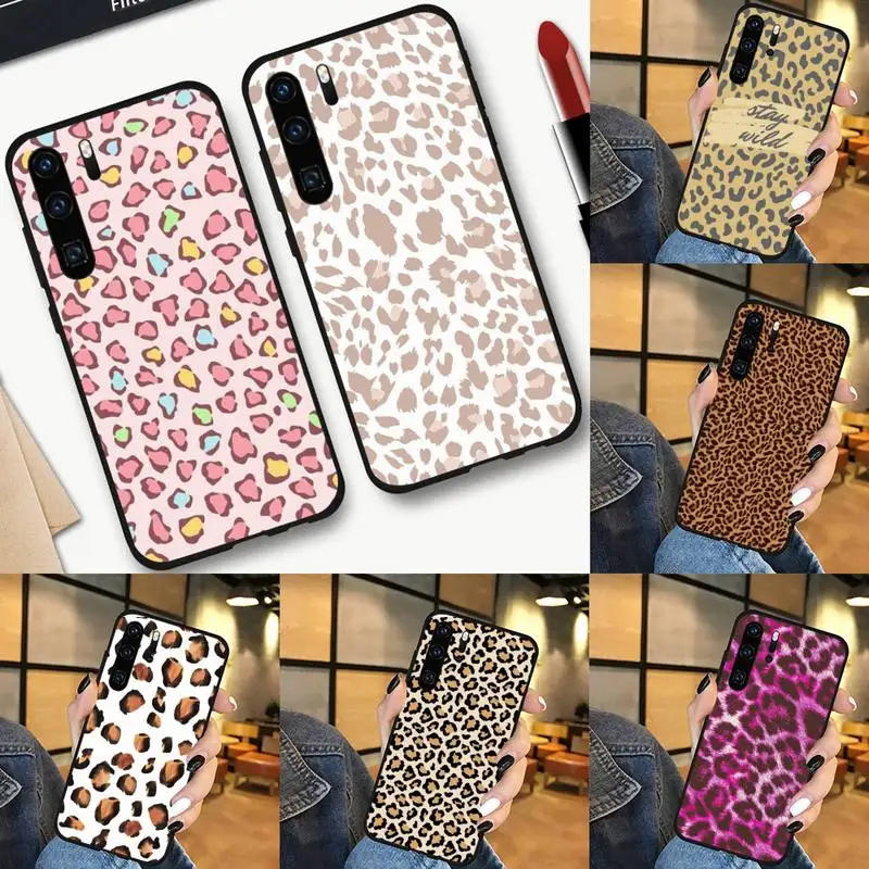 

Leopard luxury sexy Phone Case For Huawei NOVA 2 2i 2s 3i 4 4e 5 plus P10 lite 20 P20 pro honor10