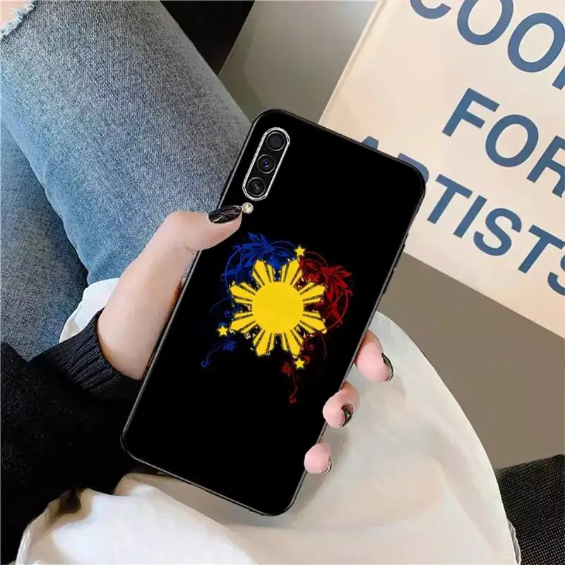 

Philippines flag Symbol Phone Case For Samsung galaxy S 9 10 20 A 10 21 30 31 40 50 51 71 s note 20 j 4 2018 plus