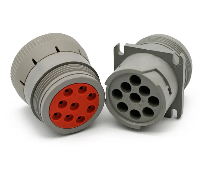 20 комплектов, 9 контактов, Новинка серии Deutsch HD10, ROHS, коннектор для защиты окружающей среды, без резьбы, задняя подсветка