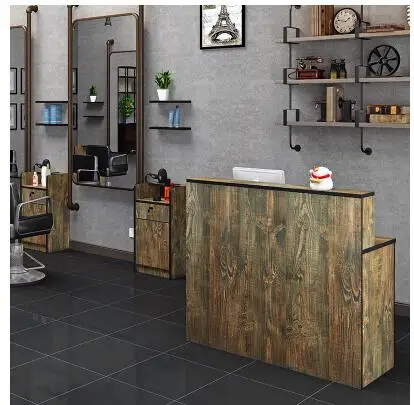 Барный столик для парикмахерской в стиле ретро кассовый аппарат - Цена: 29 941,24 - 31 138,43 руб.