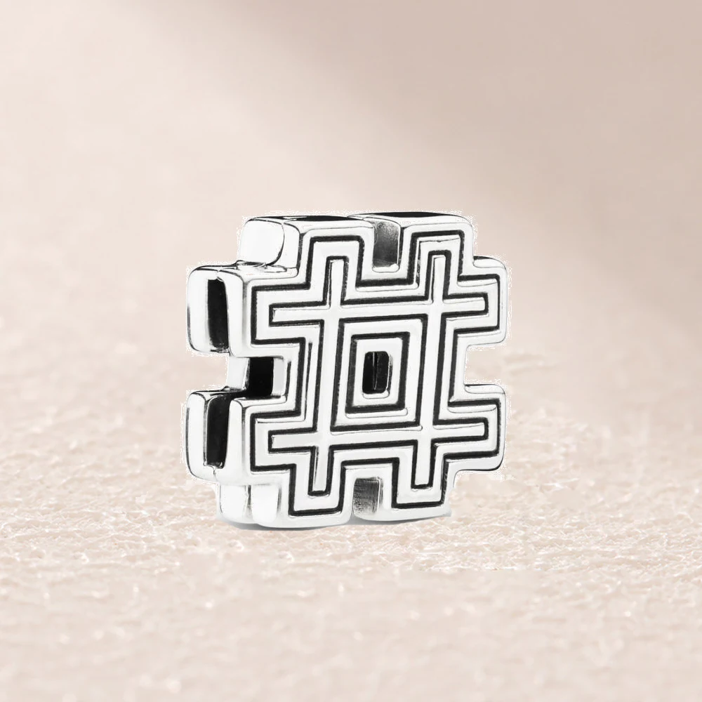 

798193 Reflexions Hashtag Symbol Clip Charm
