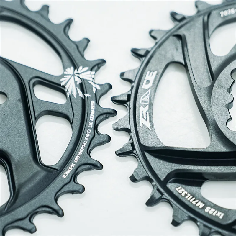 Звездочки ZRACE 1x12s 28/30/32/34/36T 7075AL Vickers твердость 21 смещение 6 мм для прямого крепления