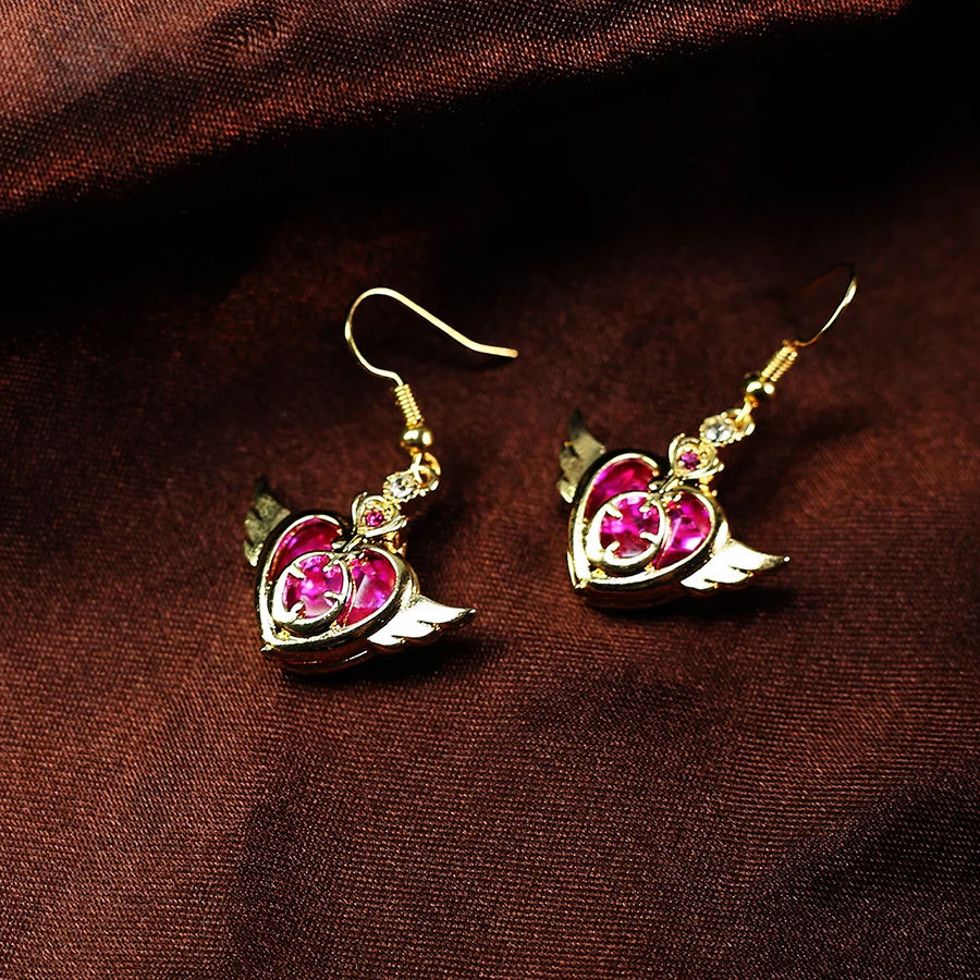 Луна Косплей хрустальный кулон ожерелье аксессуары для девочек милый