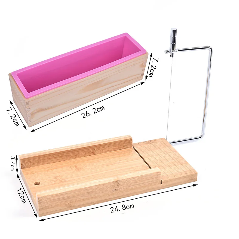 

Wooden Soap Cutter Cutting Tools Also For Cake Candle Chocolate Food Cutting Loaf Cutter Mold Soap Slicer