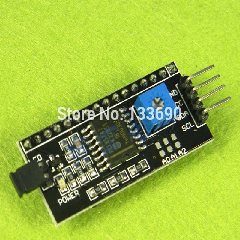 Плата i2c. Дисплей 2004 i2c. дисплей 1602 с интерфейсом i2c. (модуль pcf8575);. i2c адаптер для lcd дисплеев. модуль адаптера port iic/i2c/twi/spi для экрана 1602, совместим с ардуино.