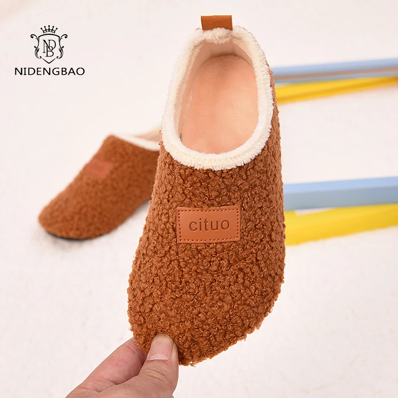 winter kids girls boys warm walkers infant toddler winter women shoes soft cute mom baby house slippers children footwear floor free global shipping