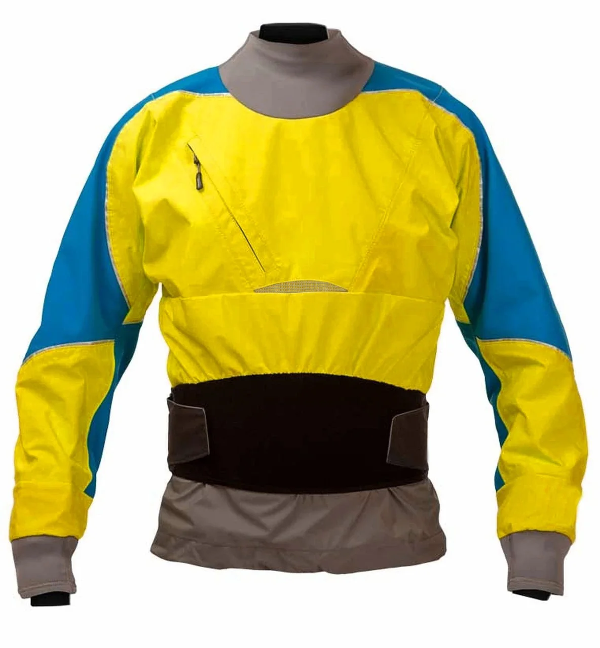 Men's Dry Top Three-layer Waterproof Jacket For Fishing Hunting Splash Paddling Kayaking Outdoor Water Sports