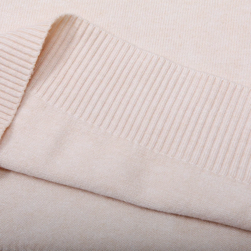 GLO-STORY 2019 Осень женщин полые водолазка свитер длинный рукав широкий воротник