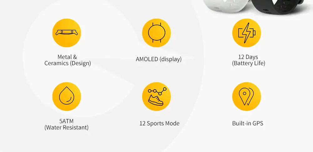 Глобальная версия Amazfit GTR 42 мм Смарт-часы 5ATM Smartwatch 12 дней батарея gps управление музыкой для Xiaomi Android IOS