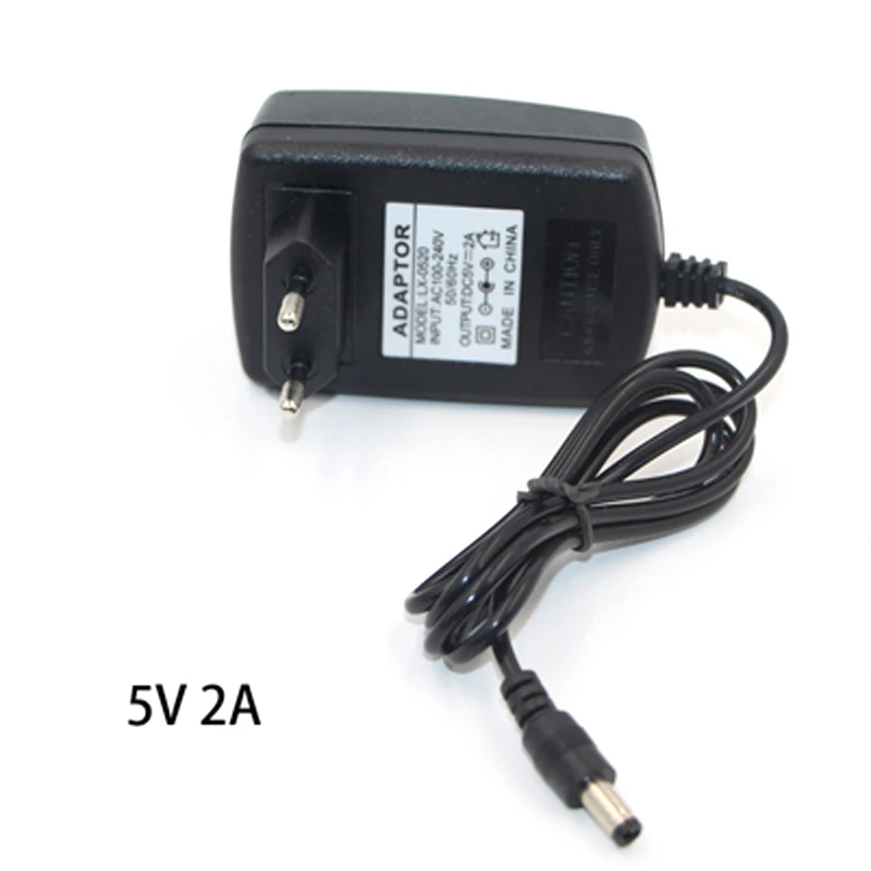 5v 2a AC 100-240 В к DC 5 В 1A 2A 3A 4A 5A 6A 8A переключатель питания трансформатор для светодиодной ленты свет CCTV камера AC DC адаптер зарядное устройство - Цвет: 5v 2a
