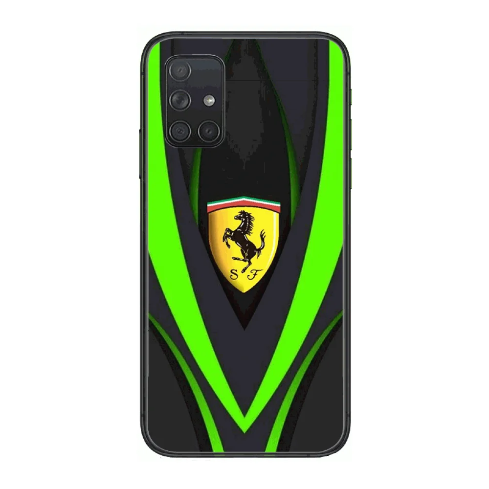 

Supercar Luxury car Ferrari Italy Phone Case Hull For Samsung Galaxy A 50 51 20 71 70 40 30 10 E 4G 5G S Black Shell Art Cel