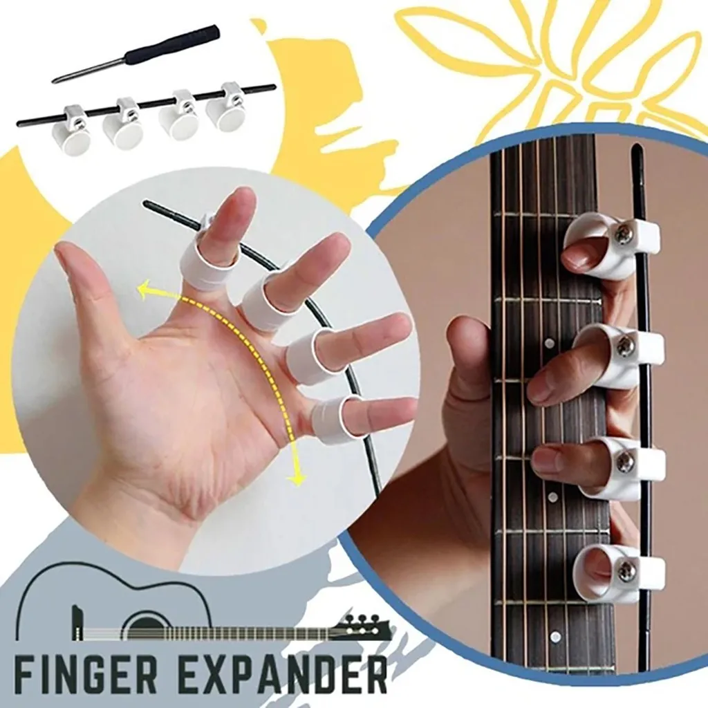 Гитарный тренажер для пальцев тренировочная рукоятка бас пианино Натяжная