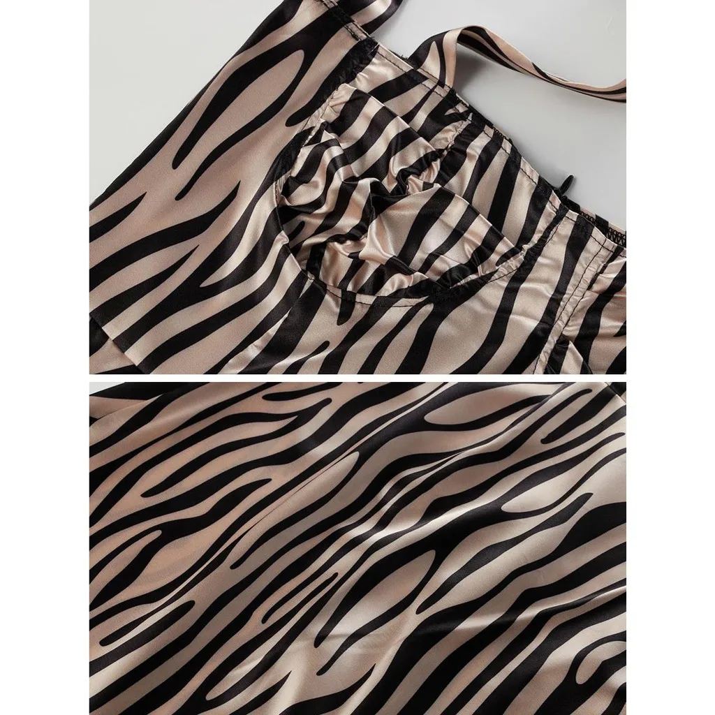 Модное женское платье летнего отдыха полосатый Вадим платья без рукавов