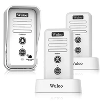 12 mile doorbell wireless home intercom for door chime rechargeable intercomunicador waterproof electronic doorbell chime