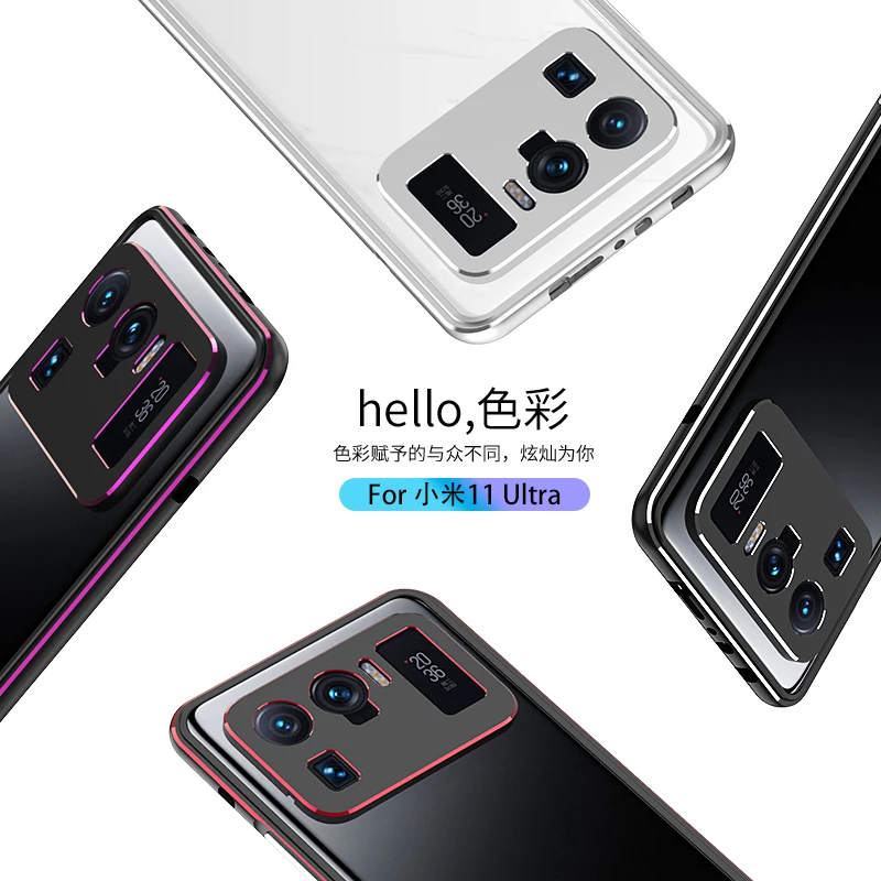 bumper case for xiaomi 11 ultra mi 11u metal aluminum frame luxury shockproof phone metal case carmera protector accessories free global shipping