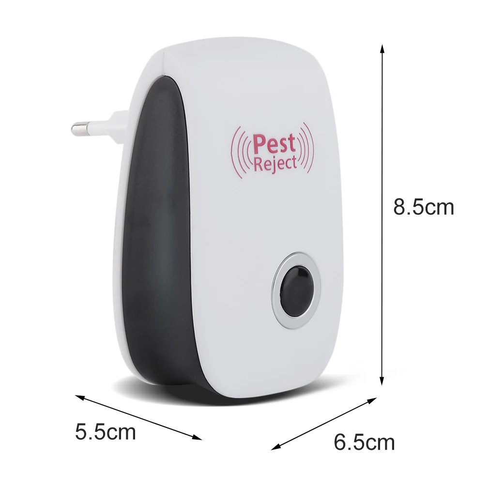 

EU/US Plug Electronic Ultrasonic Pest Repeller Home Indoor Non-Toxic Safe Mosquito Killer Anti Mosquito Reject Repeller New Hot