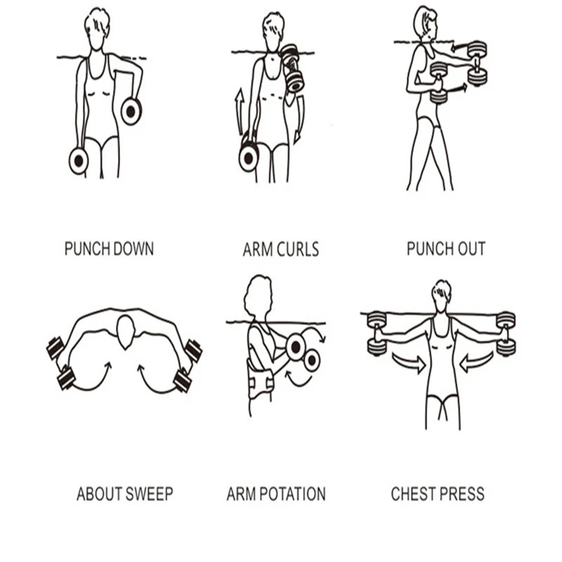 1 шт. открытый бассейн игрушки Eva Пена Плавающие гантели Летние Водные