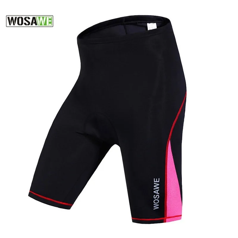 

Wosawe Summer Women's Cycling Tights Compression Leggings Breathable Lycra Cycling Shorts with Gel Padded Bike Bicycle Shorts