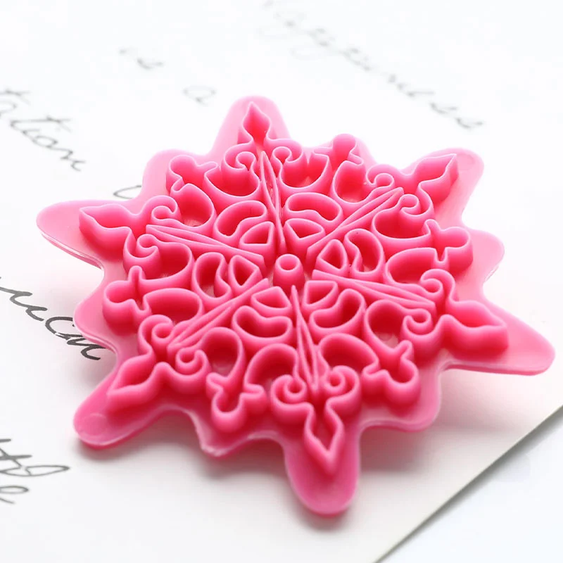 5 шт. Мандала платье с кружевным узором для выпекания печенья Форма выпечки Резак