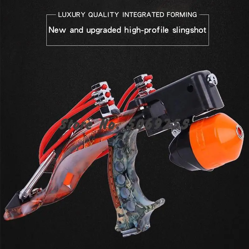 Походное снаряжение для выживания на природе рыболовная Рогатка с красной