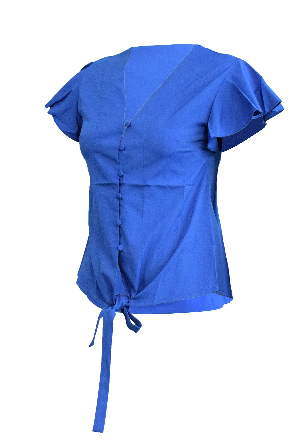 Новинка 2020 женская одежда шифоновая рубашка с v-образным вырезом и пушистыми