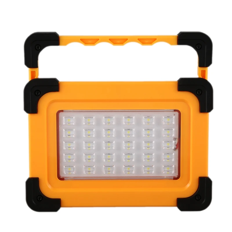 

50W Portable Spotlight Led Work Light USB Rechargeable Garden Work Lamp Solar Light for Outdoor Camping Lampe