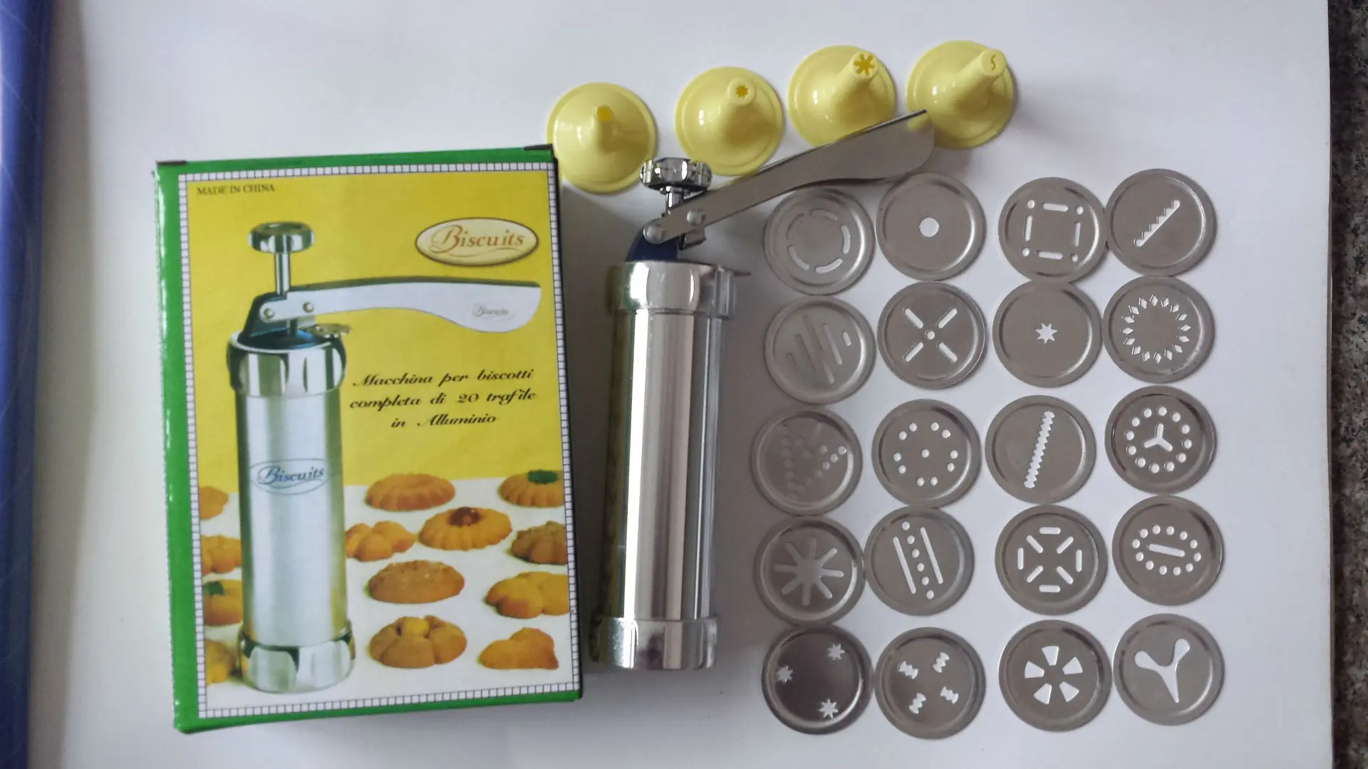 Инструмент для выпечки Формочки печенья пистолет из алюминиевого сплава бочонок