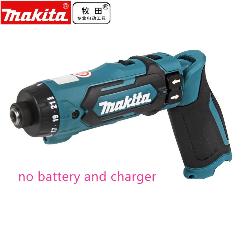 DF012DZ Makita DF012DZ DF012DSE беспроводная ручка Тип ударный драйвер 7,2 в BL0715 BLU только корпус - Цвет: DF012DZ