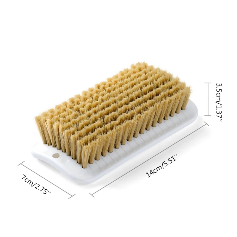 

E7CF Plastic Shoes Brush Laundry Cleaning Brush Hand Scrubbing Cleaning Tool Brush