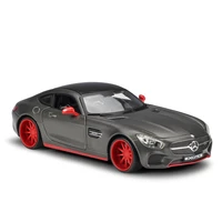 maisto 124 mercedes benz amg gt alloy luxury vehicle diecast pull back car goods model toy collection