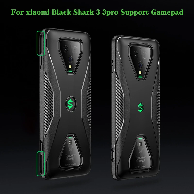 Чехол для Xiaomi Black Shark 3 Pro Ударопрочный Мягкий чехол из ТПУ игр теплоотводящая