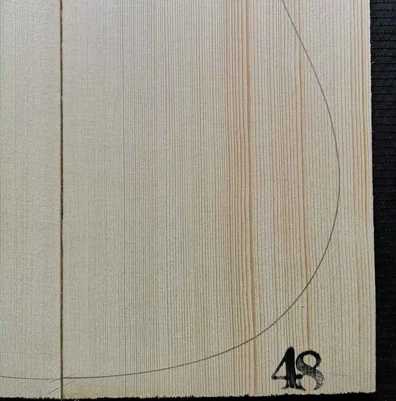 4# класс Picea Abies Alps ель гитара из твердой древесины топ 41 дюймов DIY деревянная гитарная панель ручной работы материал для изготовления гитар 4,5*215*5