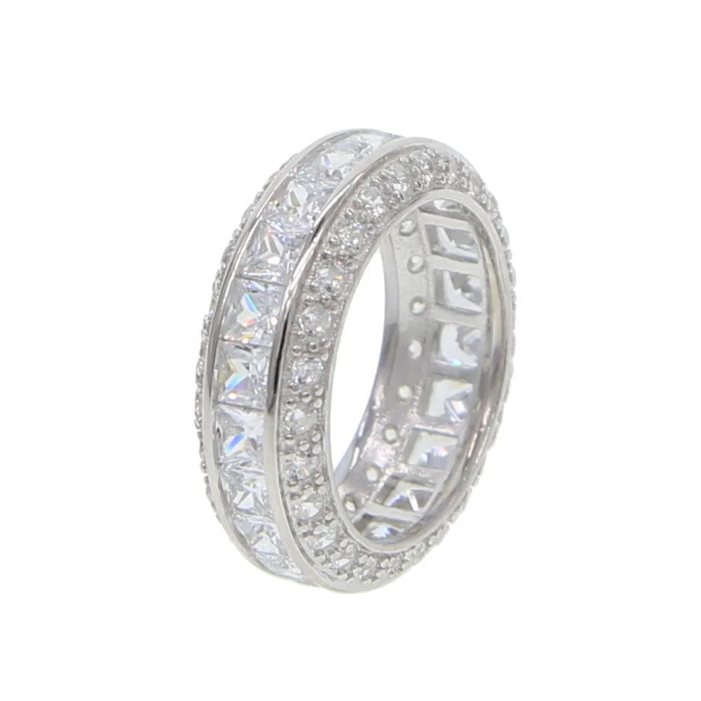 Женское кольцо из серебра 2019 пробы с фианитом|Кольца| |